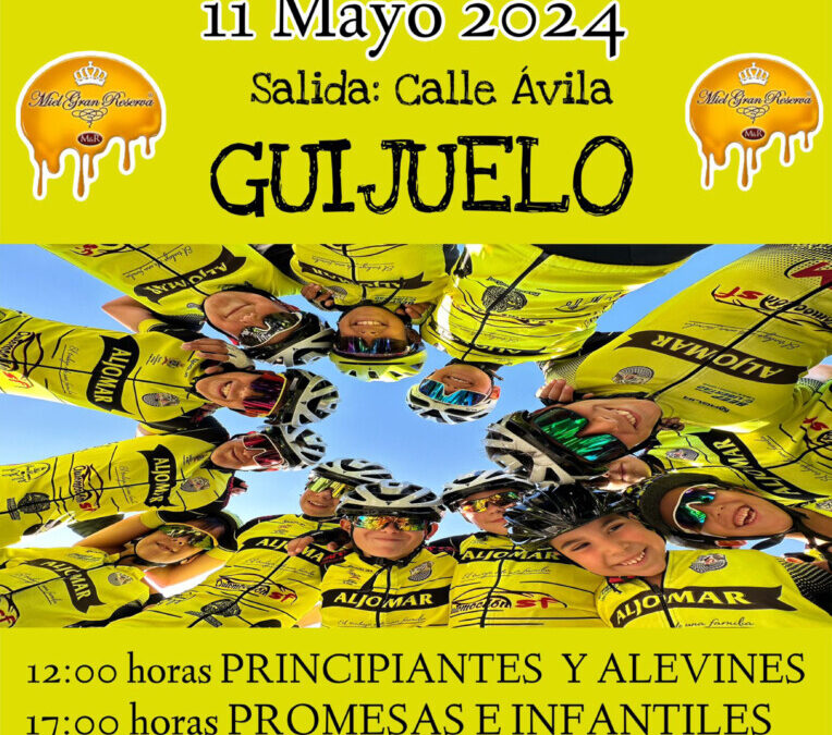 Campeonato de Castilla y León de Escuelas de Ciclismo en Ruta, VII Trofeo Villa de Guijuelo, patrocinado por Miel Gran Reserva.